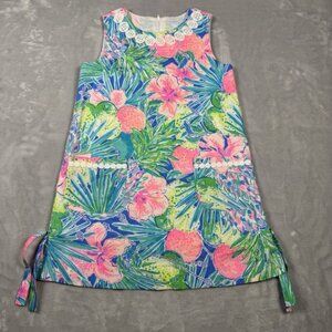 Lily Pulitzer Little Lily Classic Shift Dress Girls Size 10? (Tag Cut) See Pics